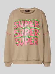 Bluza Oversized z prążkowanymi wykończeniami od miss goodlife - 29