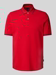 Regular Fit Poloshirt mit Label-Detail von bugatti - 22