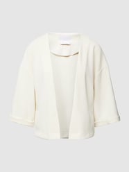 Blazer mit fixierten Umschlägen von Rich & Royal Weiß - 32