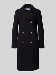 Lange jas met goudkleurige sierknopen van Jake*s Collection - 1
