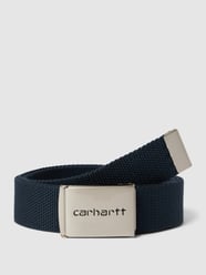 Riem met labeldetail, model 'CLIP BELT' van Carhartt Work In Progress Blauw / turquoise - 3