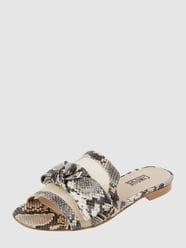 Slippers in slangenlook van Cinque Wit - 46