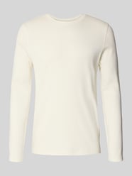 Longsleeve mit geripptem Rundhalsausschnitt von MCNEAL - 45