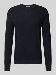 Regular fit gebreide pullover met structuurmotief, model 'KALLE' van Only & Sons - 18