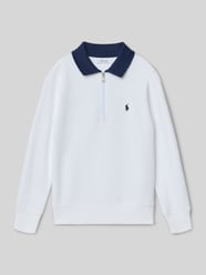 Regular fit sweatshirt van katoenmix van Polo Ralph Lauren Teens - 21