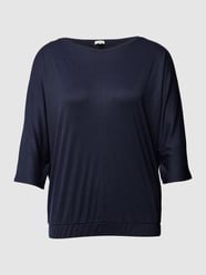 Relaxed Fit Shirt aus Interlockjersey mit Fledermausarm von s.Oliver RED LABEL Blau - 33