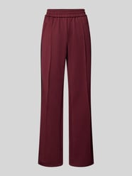 Loose fit trainingsbroek met contraststrepen, model 'WARM UP X' van Only Bordeaux - 15