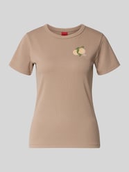 męski t-shirt o kroju regular fit z mieszanka bawełny model 'DELORIS_4' od HUGO - 36
