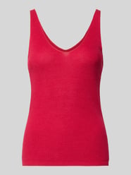 top z dzianiny o kroju regular fit z mieszanki wiskozy model 'NEWLEX' od VERO MODA - 17