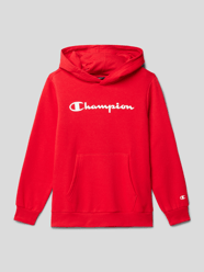 Hoodie met logoprint van CHAMPION Rood - 30