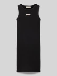 Kleid in Ripp-Optik mit Label-Stitching von Calvin Klein Jeans - 8