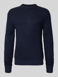 Gebreide pullover met ribboorden, model 'LINK' van Jack & Jones - 35