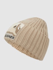 Mütze mit Logo Modell 'Bony' von BOGNER Beige - 1