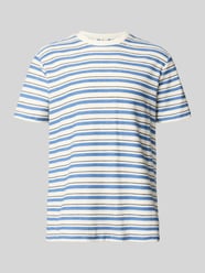 t-shirt z wzorem w paski model 'MARINA' od GUESS - 13