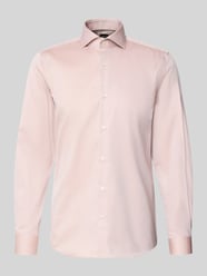 Slim Fit Businesshemd aus reiner Baumwolle Modell 'H-HANK-SP-B1' von BOSS Beige - 28