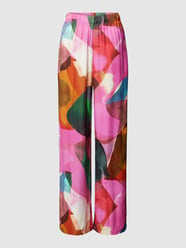Hose aus Viskose mit Allover-Muster von Better Rich Pink - 46
