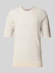 Strickshirt mit Rundhalsausschnitt von Manuel Ritz - 9