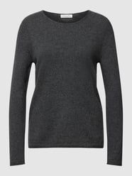 Strickpullover mit Rundhalsausschnitt von Christian Berg Woman Grau - 47