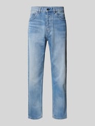 Tapered Fit Jeans im 5-Pocket-Design Modell 'NEWEL' von Carhartt Work In Progress Blau - 38