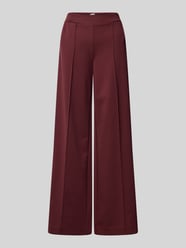 Wide Leg Stoffhose mit elastischem Bund Modell 'KATE' von ICHI Bordeaux - 23