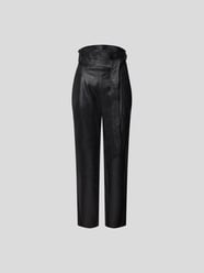 High Waist Lederhose von Custommade Grau - 44