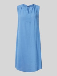 Knielanges Kleid mit Tunikakragen Modell 'Bobbi' von Fransa Blau - 48