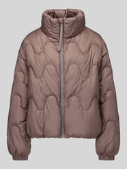Steppjacke mit hohem Stehkragen Modell 'Falbala-1' von HUGO Beige - 37