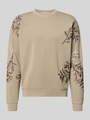 Regular Fit Sweatshirt Modell 'Kario' von DRYKORN Beige - 9