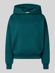 Hoodie mit Logo und Känguru-Tasche von REVIEW - 43