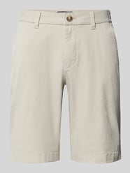Regular Fit Bermudas aus Twill-Baumwoll-Mix Modell 'RESO JOGGER' von Marc O'Polo Beige - 15