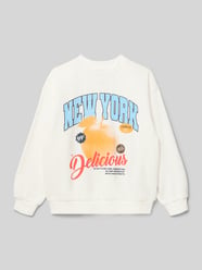 Sweatshirt mit Label-Print von Garcia - 21