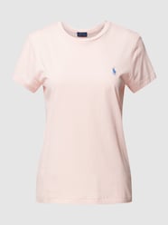 T-Shirt mit Logo-Print von Polo Ralph Lauren Rosa - 18