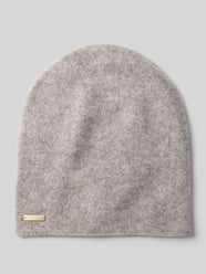 Doppelt gestrickte Beanie aus reinem Kaschmir von Seeberger - 30