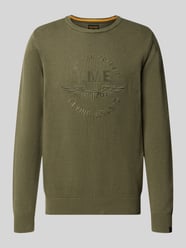Strickpullover aus reiner Baumwolle mit Logo-Stickerei von PME Legend - 43