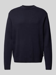 Strickpullover mit Stehkragen Modell 'MILANO' von Jack & Jones Premium Blau - 40