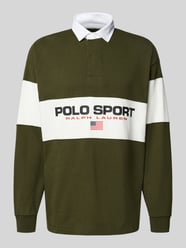 Sweatshirt mit Polokragen und Label-Print von Polo Ralph Lauren - 40