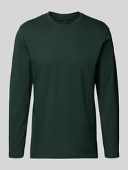 Shirt met lange mouwen en geribde ronde hals van RAGMAN - 11