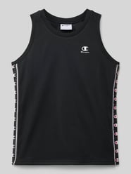 Regular Fit Tank Top aus Mesh mit Logo-Print von Champion - 28