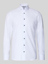 Slim fit zakelijk overhemd van katoenmix met Kentkraag van OLYMP Level 5 - 42