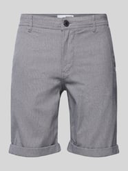 Slim Fit Shorts mit Strukturmuster Modell 'LUTON' von SELECTED HOMME - 45