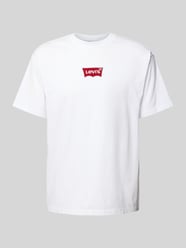 T-Shirt mit Label-Stitching von Levi's® Weiß - 32