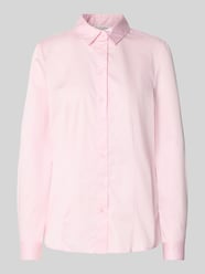 Hemdbluse mit Knopfleiste von Christian Berg Woman Pink - 26