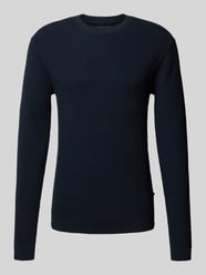 Gebreide pullover met ronde hals, model 'lagoon' van Matinique - 48