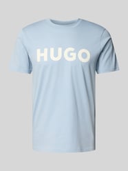 T-Shirt mit Label-Print Modell 'DULIVIO' von HUGO - 33