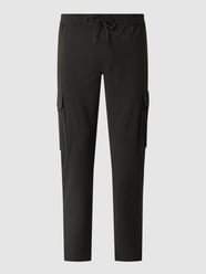 Tapered Fit Cargohose mit Viskose-Anteil von MCNEAL Grau - 23