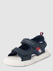 Sandalen mit Label-Details Modell 'SUNNY' von T.Hilfiger Kids Shoes Blau - 46