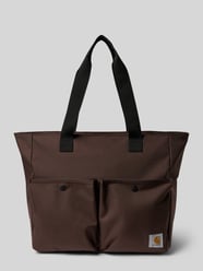 Tote bag met labelpatch, model 'Jake' van Carhartt Work In Progress - 22