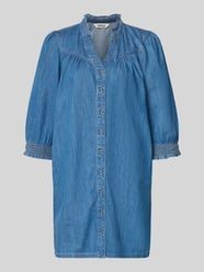 Zwiewna sukienka jeansowa z czystej Baqumwolle Model 'RAYA' od ONLY - 6
