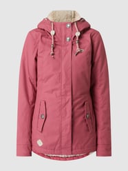 Parka met katoen, model 'Monade' van Ragwear Roze - 24