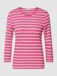 T-Shirt mit 3/4-Arm von MAERZ Muenchen Pink - 34